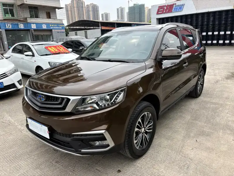 Geely Vision X6, 2018