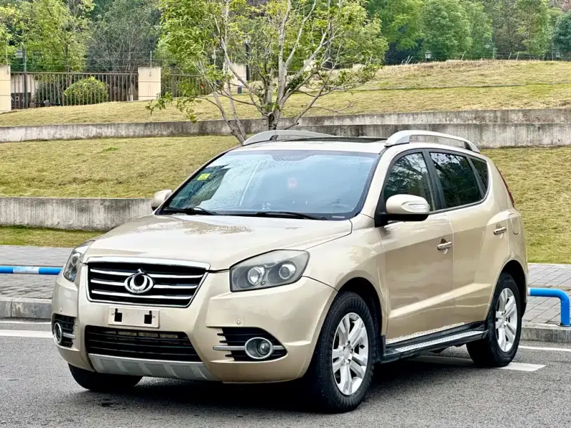 Geely GX7, 2014
